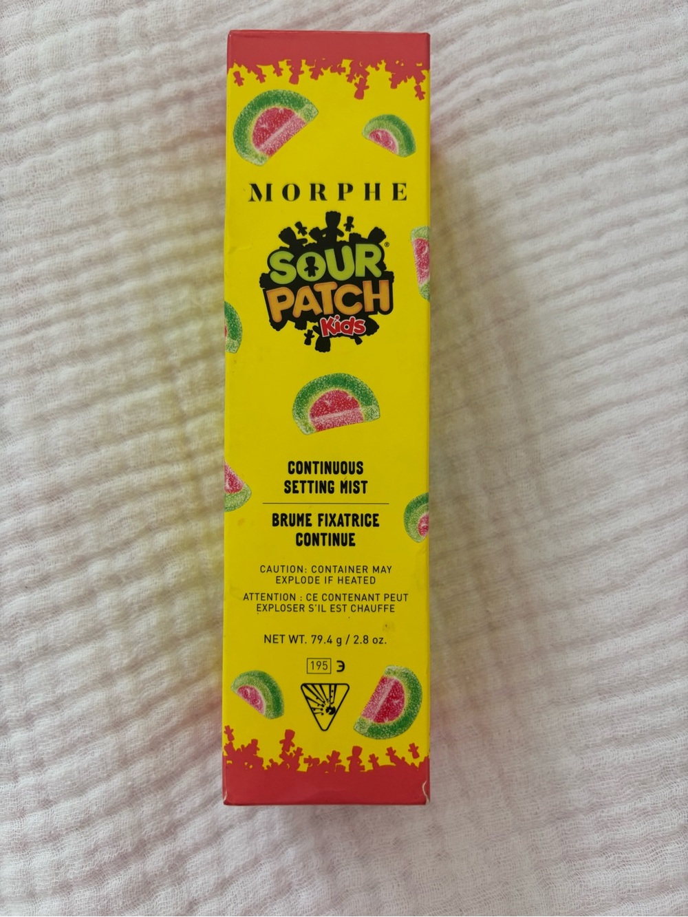 Morphe Sour Patch Kids Continuous Setting Mist NEw